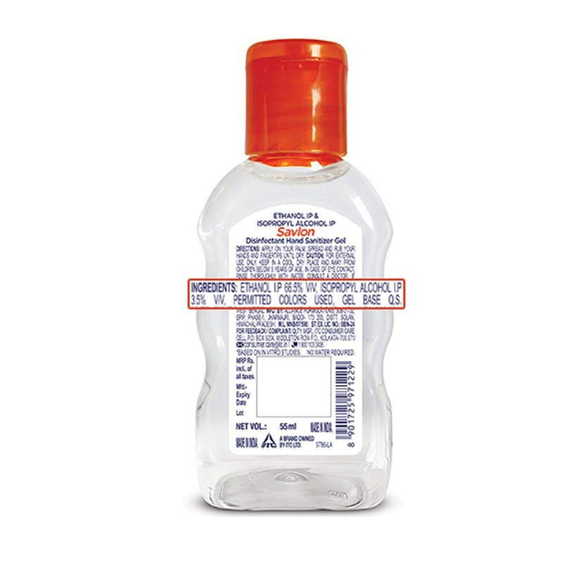Savlon Hand Sanitizer Gel 55 ml