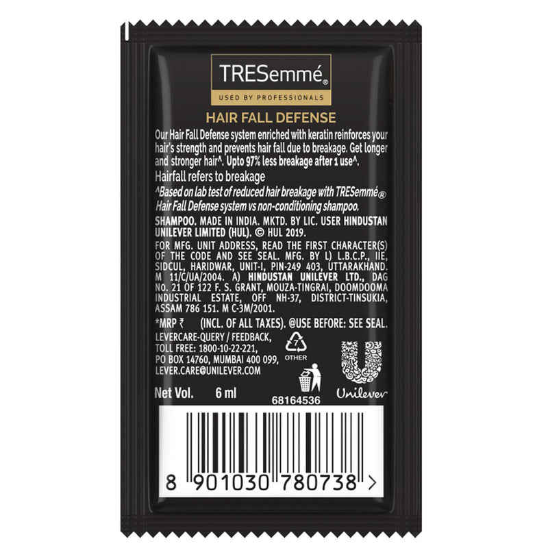 Tresemme Hairfall Shampoo Sachet 16 N (Rs.2 Each)