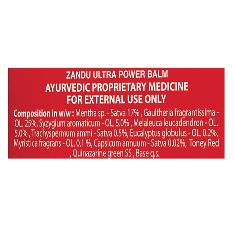 ZANDU ULTRA POWER BALM 25ml