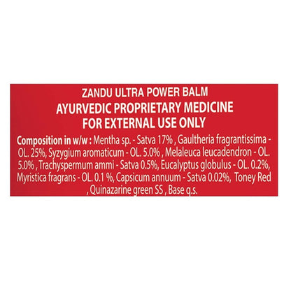 ZANDU ULTRA POWER BALM 25ml