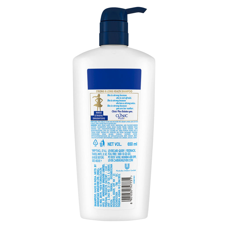 Clinic Plus Strong & Long Shampoo 650 ml