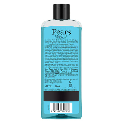 Pears Soft And Fresh Bodywash 250 ml