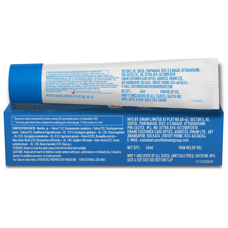 Zandu Fast Relief Gel 45 ml
