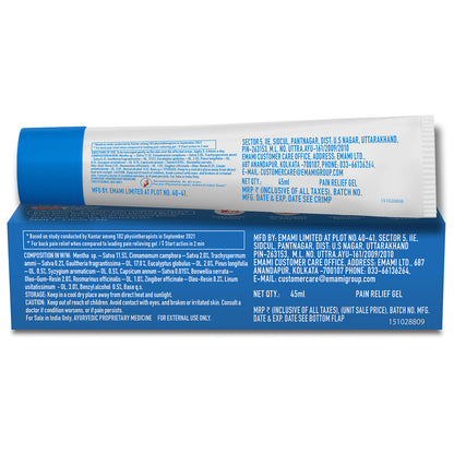 Zandu Fast Relief Gel 45 ml