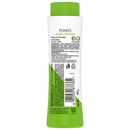 Pond's Aloe Vera Cooling Talcum Powder 100 g