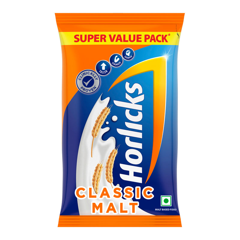 Horlicks Classic Malt Pouch 450 g