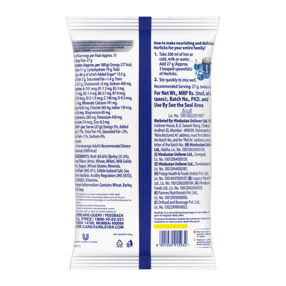Horlicks Classic Malt Pouch 450 g