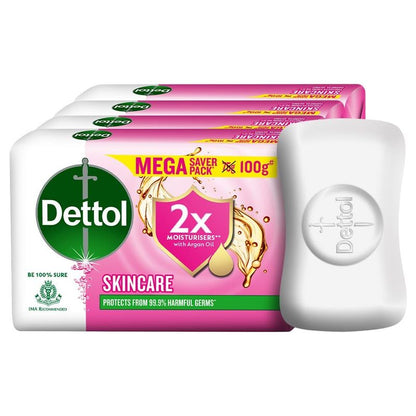 Dettol Soap Skincare 4 N (100 g Each)