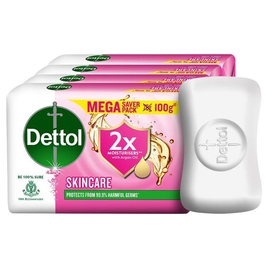 Dettol Soap Skincare 4 N (100 g Each)