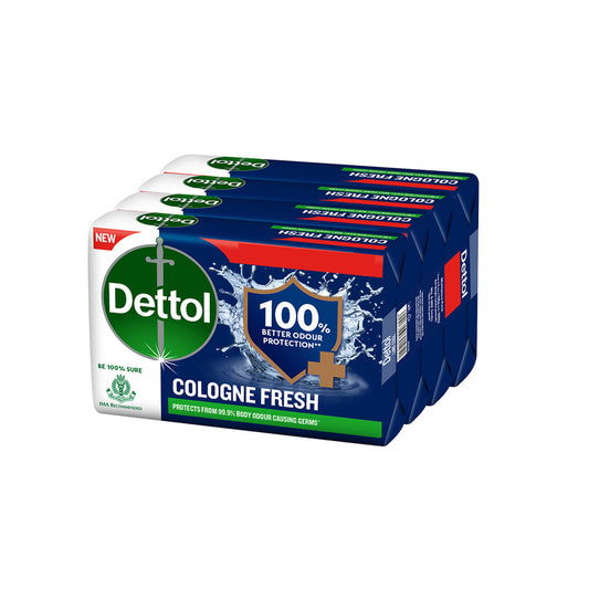 Dettol Cologne Fresh Soap 4 N (150 g each)