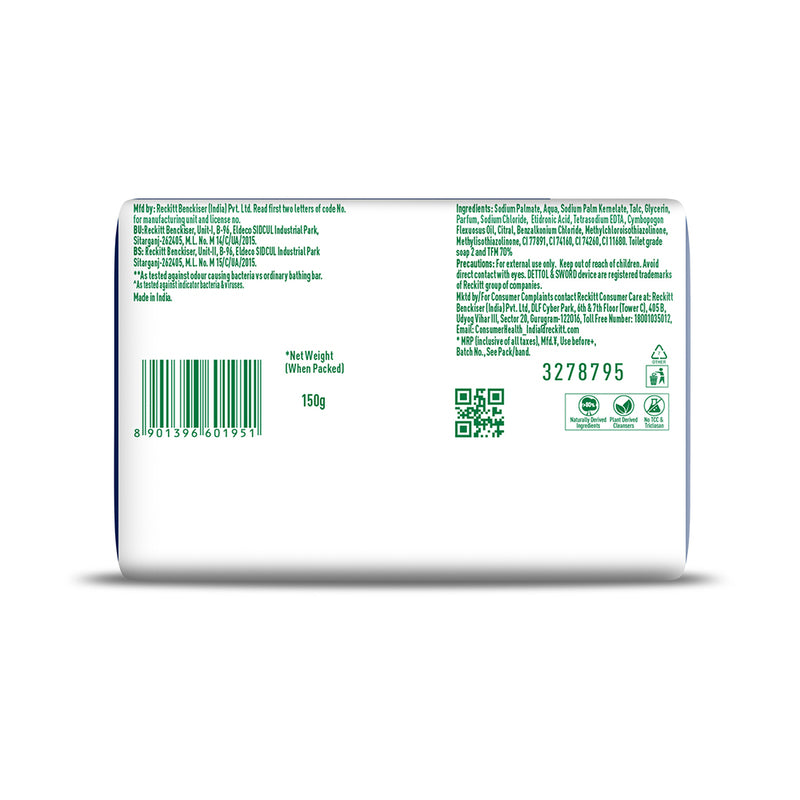 Dettol Cologne Fresh Soap 4 N (150 g each)
