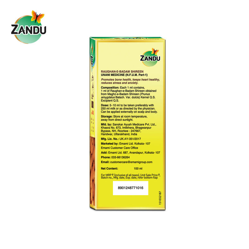 ZANDU BADAM RAUGHAN 100ml