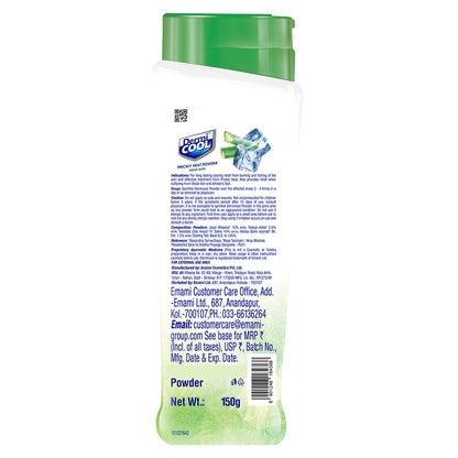 Dermicool Prickly Heat Fresh Aloe Talcum Powder 150 g