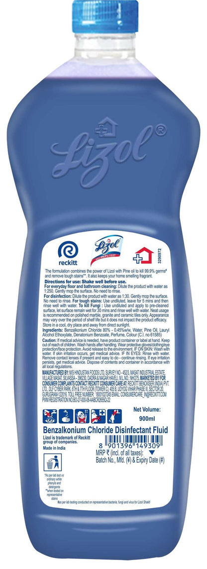 Lizol Shakti Aqua Fresh Floor Cleaner 900 ml