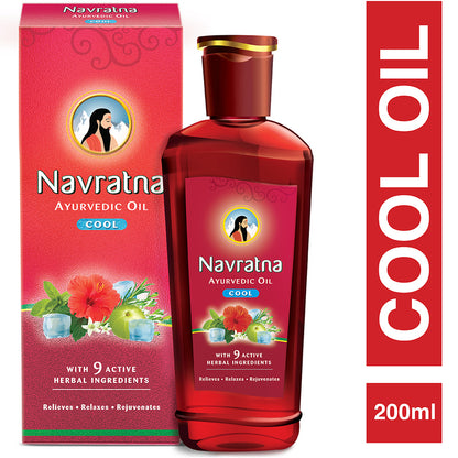 Navratna Ayurvedic Herbal Hair Oil 200 ml