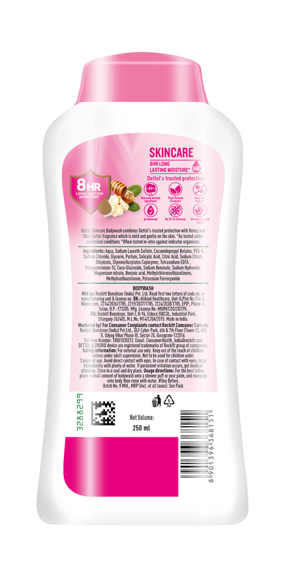 Dettol Skin Care Body Wash 250 ml