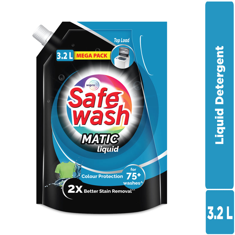 SAFEWASH MATIC LIQUID TOP LOAD 3.2L