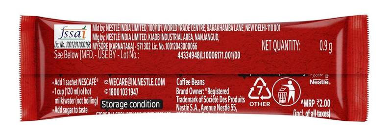 Nescafe Classic Coffee 144 N (0.9 g Each)