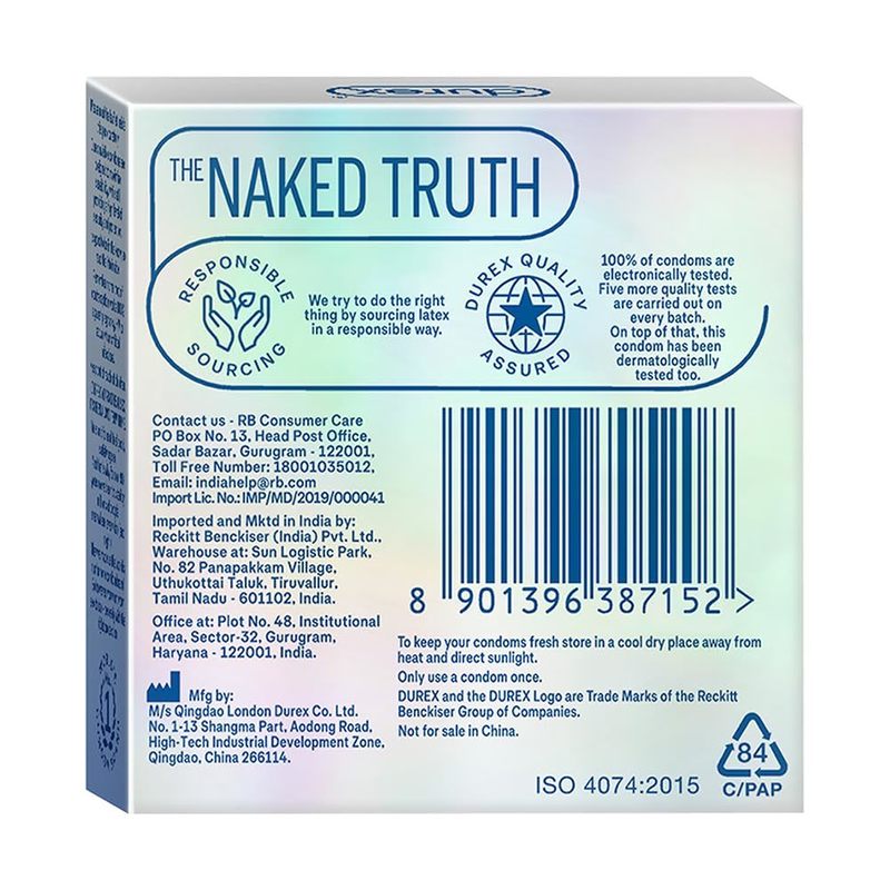Durex Invisible Condom 3 N