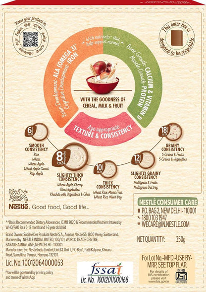 Cerelac Wheat Rice Mix Fruit Stage 3