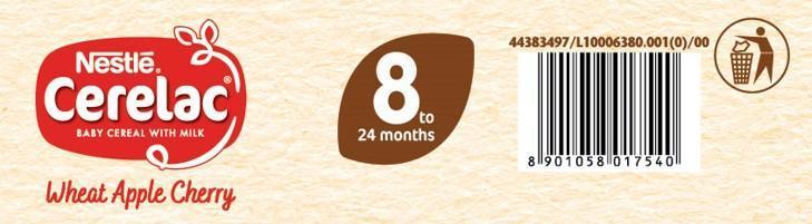 Cerelac Wheat Rice Mix Fruit Stage 3