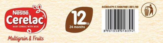 Cerelac Multigrain And Fruit Stage 4