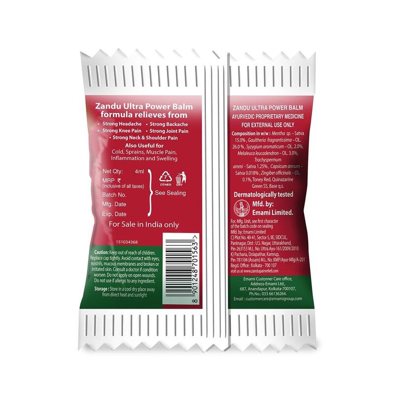 Zandu Ultra Power Balm 4 ml