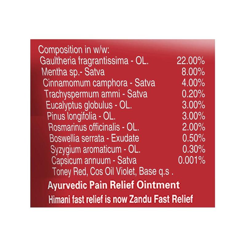 Zandu Fast Relief Ointment 1.7 ml