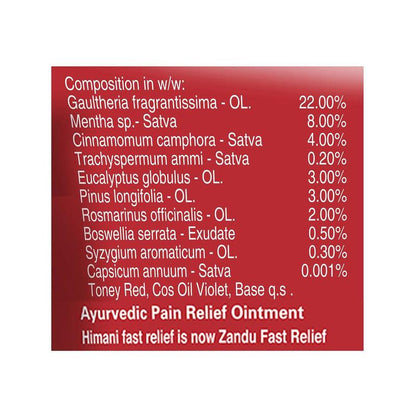 Zandu Fast Relief Ointment 1.7 ml
